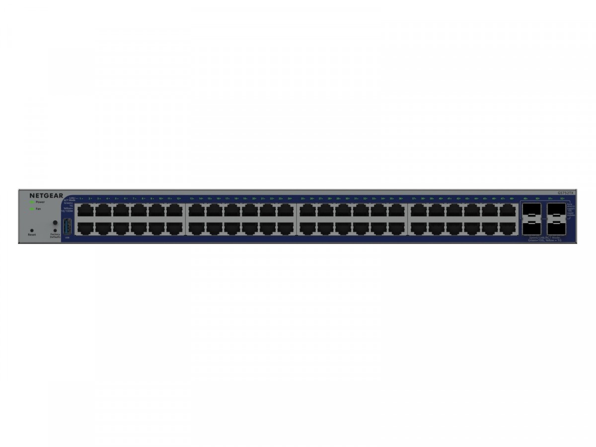 Netgear 48P GE SMART SW TH W/10G SFP+