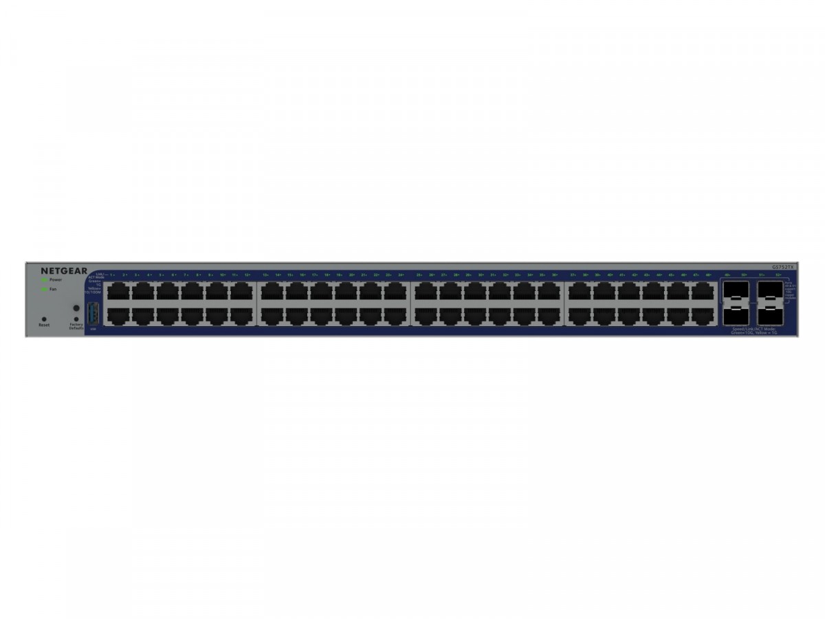 Netgear 48P GE SMART SW TH W/10G SFP+