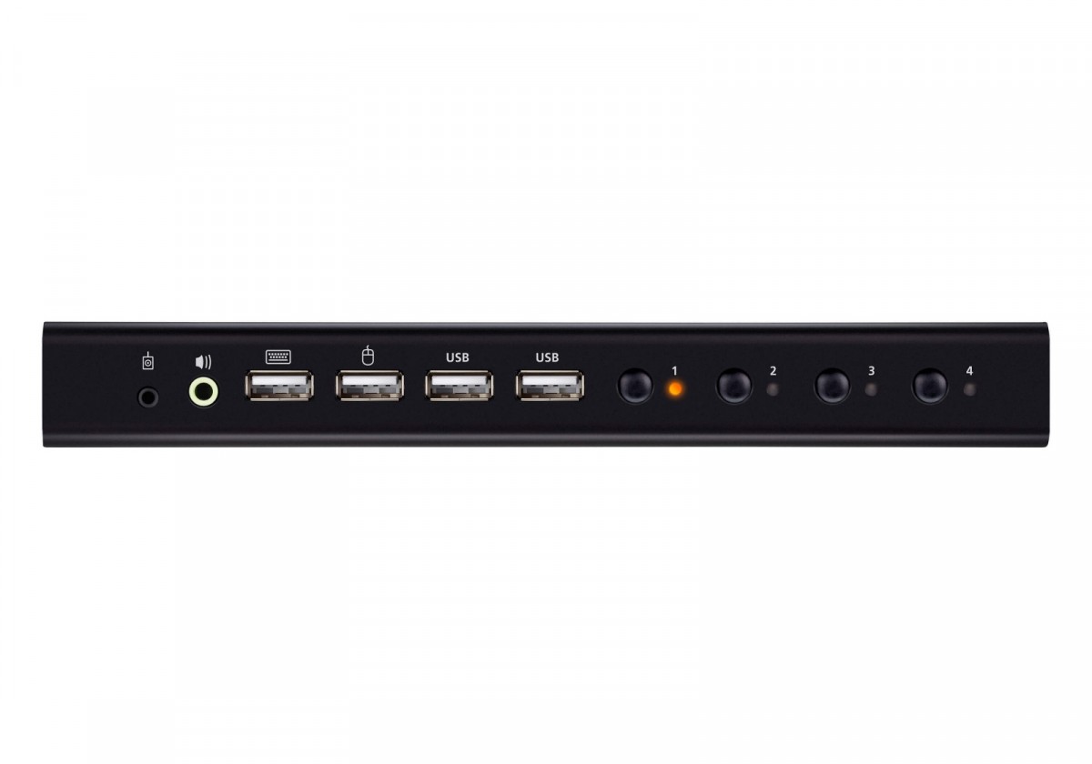 Przełącznik !4-Port USB 4K HDMI KVMP Switch