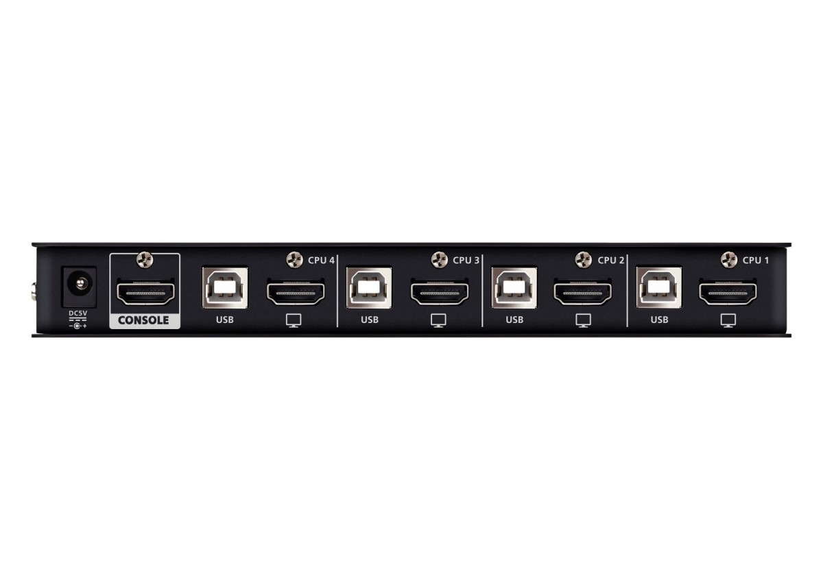 Przełącznik !4-Port USB 4K HDMI KVMP Switch