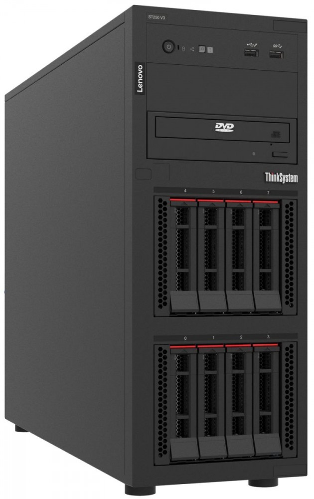 Server ST250 V3 6353P 8C 1x32GB 2x960GB SSD 7DCE100EEA