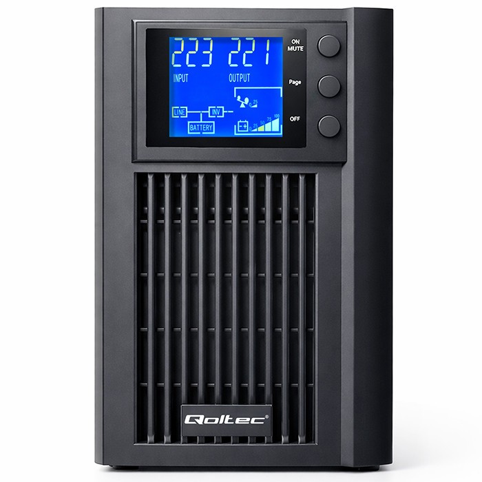Pure Sine Wave UPS 1kVA 800W AVR LCD