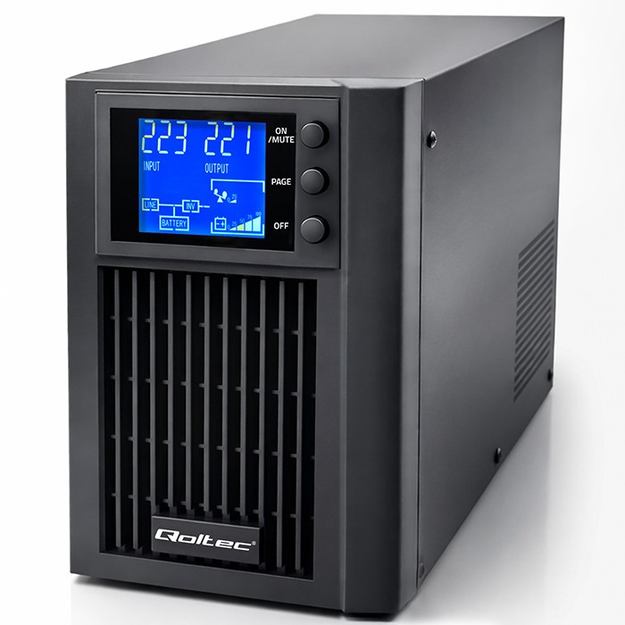 Pure Sine Wave UPS 1kVA 800W AVR LCD