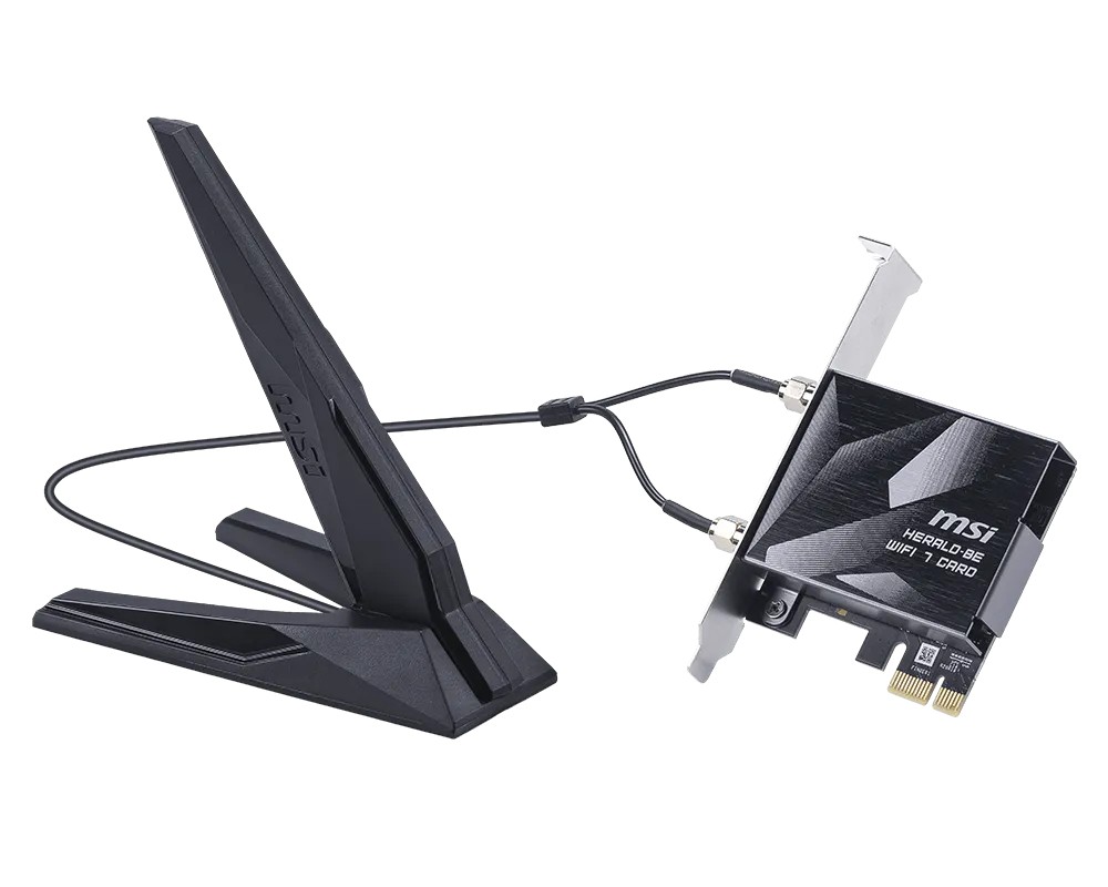 Karta sieciowa Herald BE9400 WiFi 7 PCIe