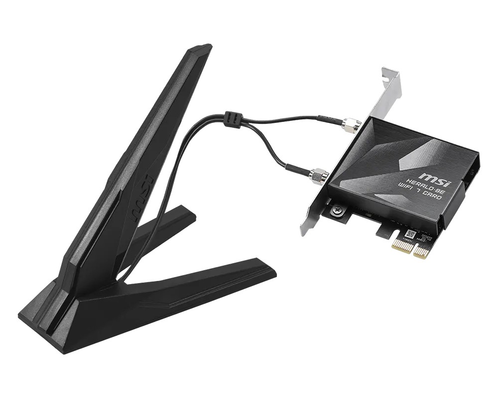 Karta sieciowa Herald BE9400 WiFi 7 PCIe