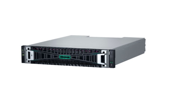 2U (small form factor) all-flash storage array kit including two 32Gb (4-port) 46TB S3T84A Fibre Channel controllers