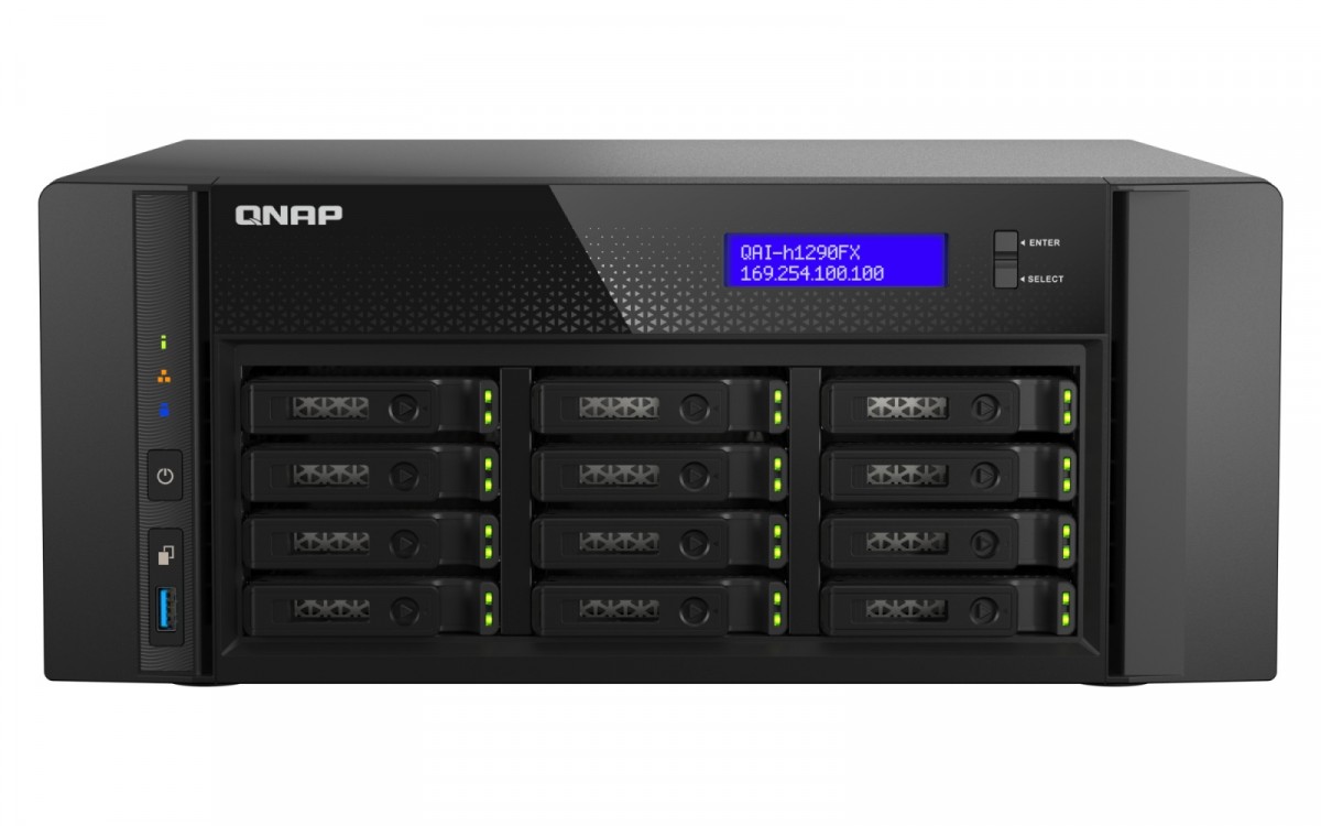 Server QAI-h1290FX-7302P-128GB 12-Bay Allflash desk NAS