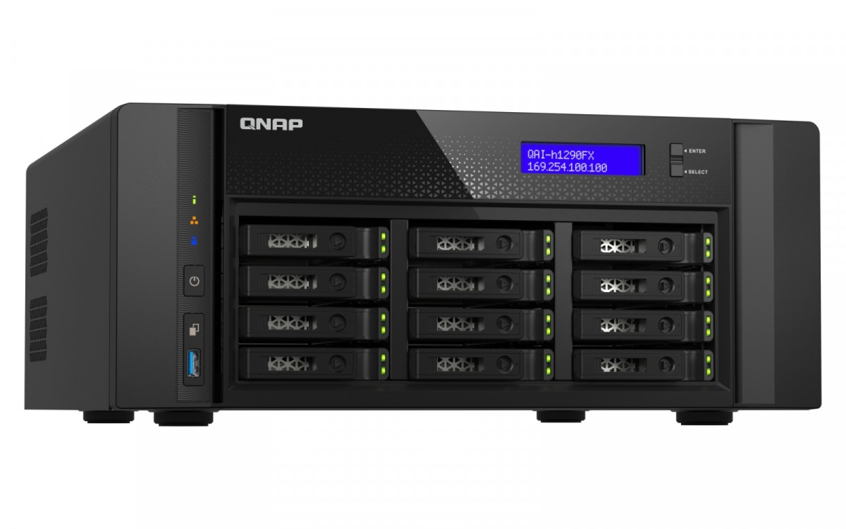 Server QAI-h1290FX-7302P-128GB 12-Bay Allflash desk NAS