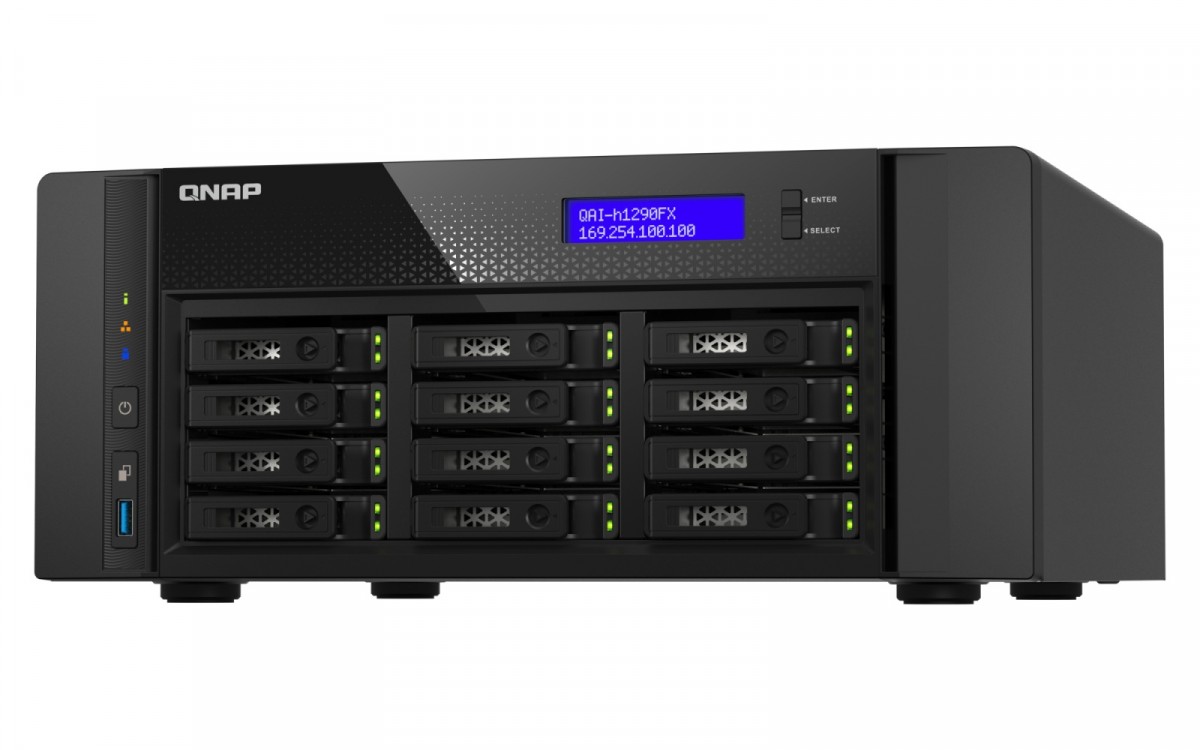Server QAI-h1290FX-7302P-128GB 12-Bay Allflash desk NAS