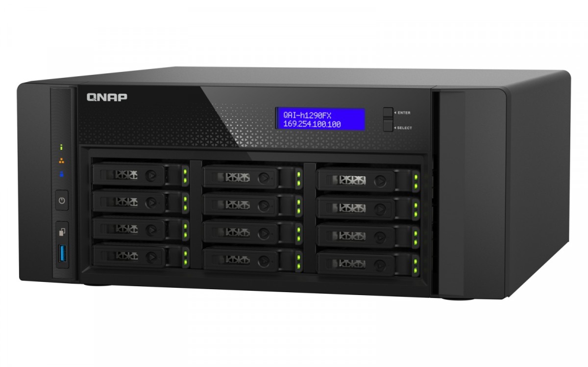 Server QAI-h1290FX-7302P-128GB 12-Bay Allflash desk NAS