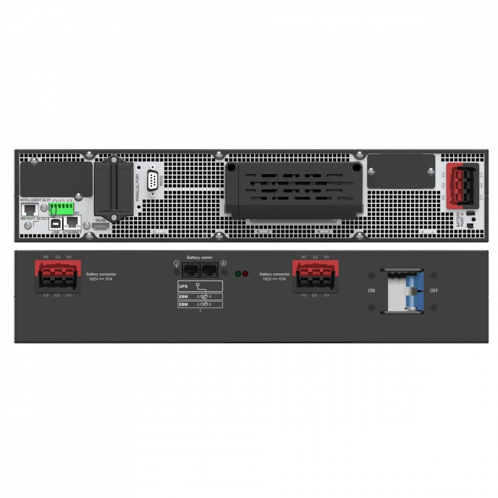 UPS ON-LINE rack VFI 10000 LICR IOT PF1 10000VA Terminal USB-B RS-232 LCD 4U
