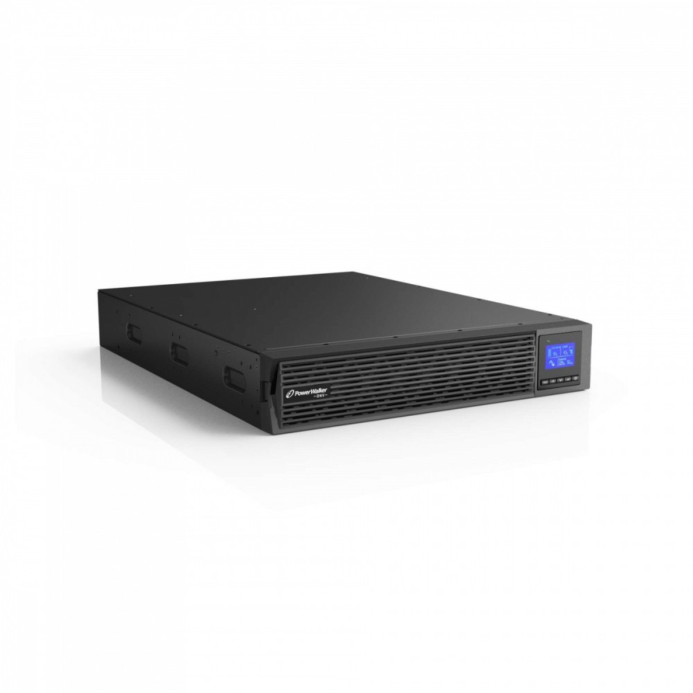 UPS On-Line Rack 2000VA 8xIEC C13 USB-B RS-232 LCD 2U