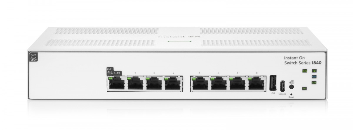 Switch Networking Instant On 8G PD 1840 S5E25A