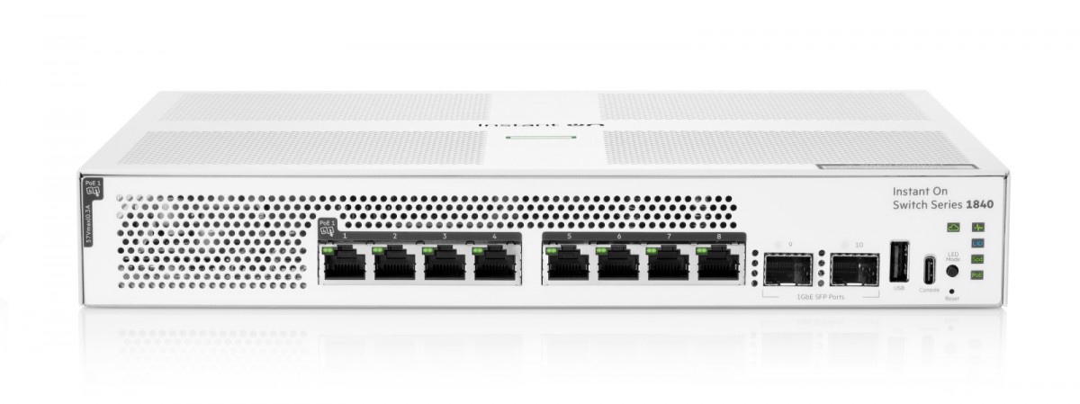 Switch Networking Instant On 8G 2F 124W 1840 S5E27A