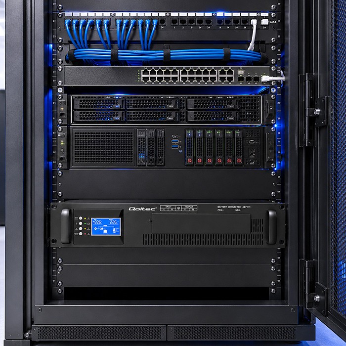 Pure Sine Wave UPS for RACK 3kVA 3000W PF1.0