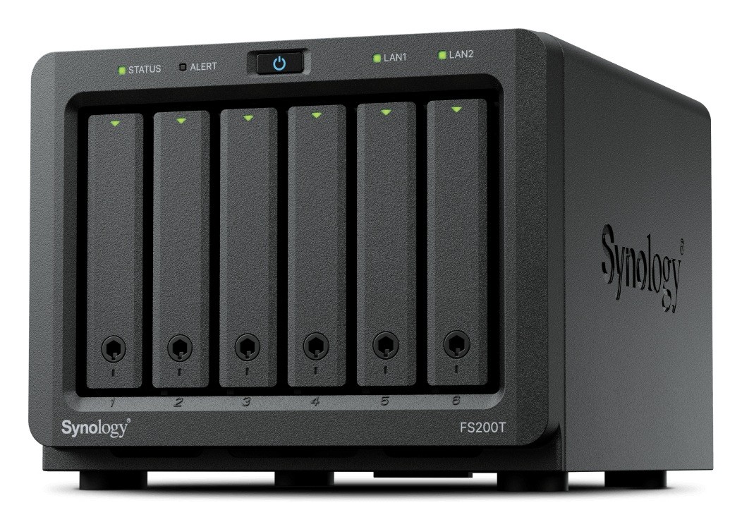 NAS desktop FS200T 6x0HDD 2,0Ghz 4GB 1x2,5GbE USB3.2.1 3Y