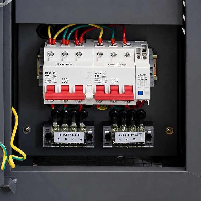 Three ohase AVR voltage stabiliser 10kVA LCD