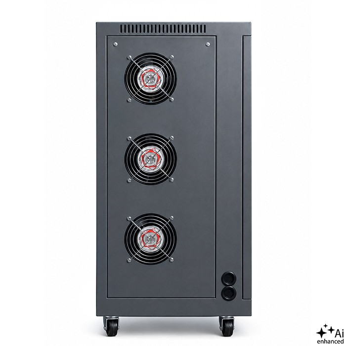Three ohase AVR voltage stabiliser 10kVA LCD