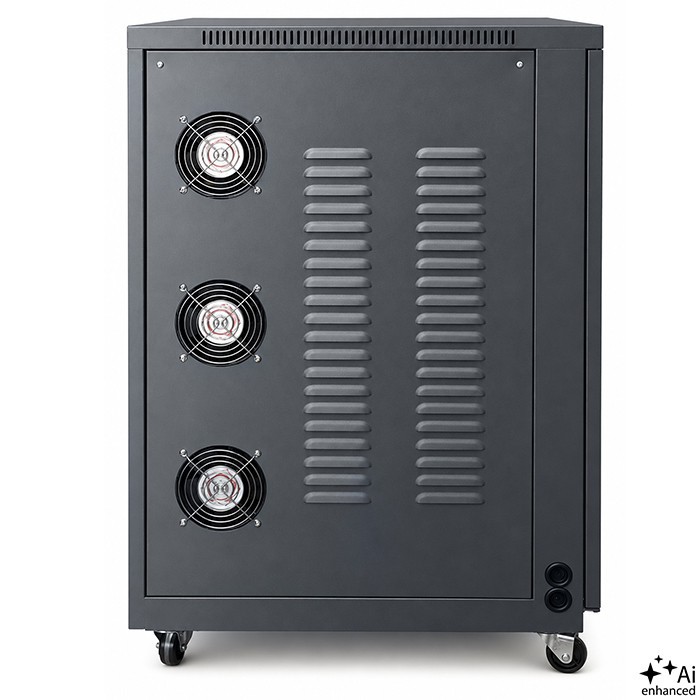 Three phase AVR voltage stabiliser 30kVA LCD