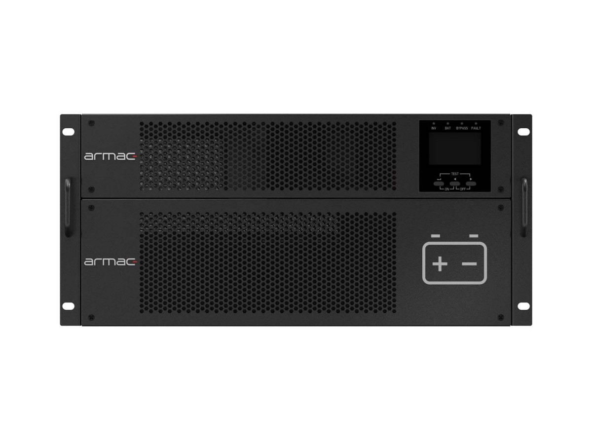 UPS On-Line 10 000VA RACK 10X IEC, USB-B, LCD, metal case DUST-FREE