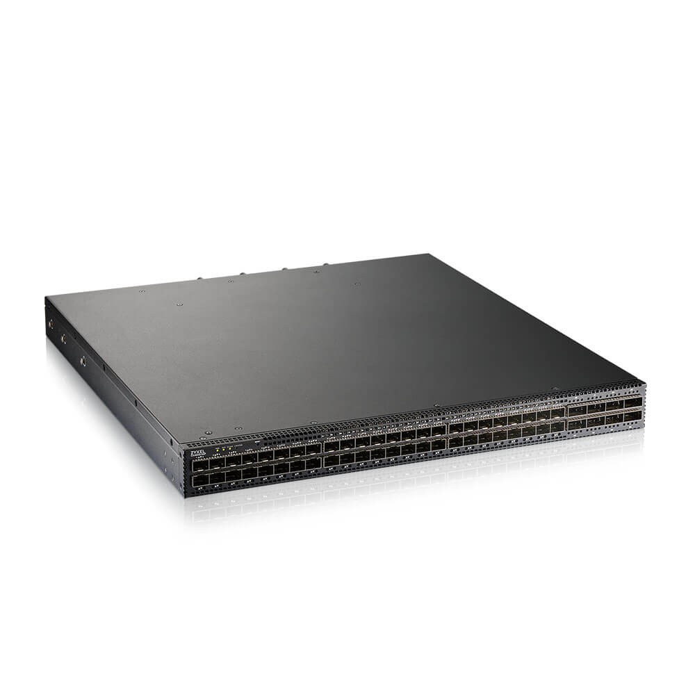 48-port 10G/25G L3 Aggregation Fiber Switch with 8 100G Uplinks