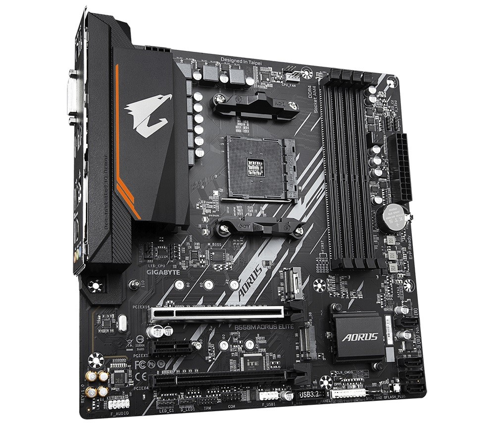 Płyta główna B550M AORUS ELITE AM4 4DDR4 2HDMI/DVI-D mATX
