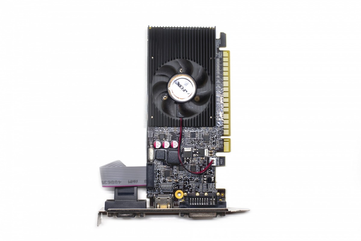 Karta graficzna GeForce GT 210 1GB DDR3 64Bit DVI HDMI VGA Fan LP