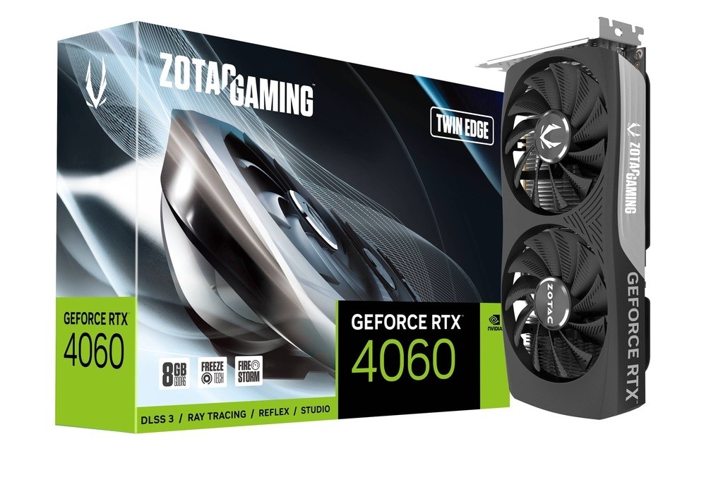 Karta graficzna GeForce RTX 4060 Twin Edge 8GB GDDR6 128bit 3DP
