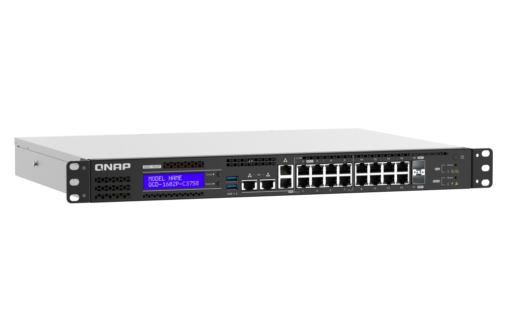 Managed switch QGD-1602P-C3758-16G-EU L2 PoE