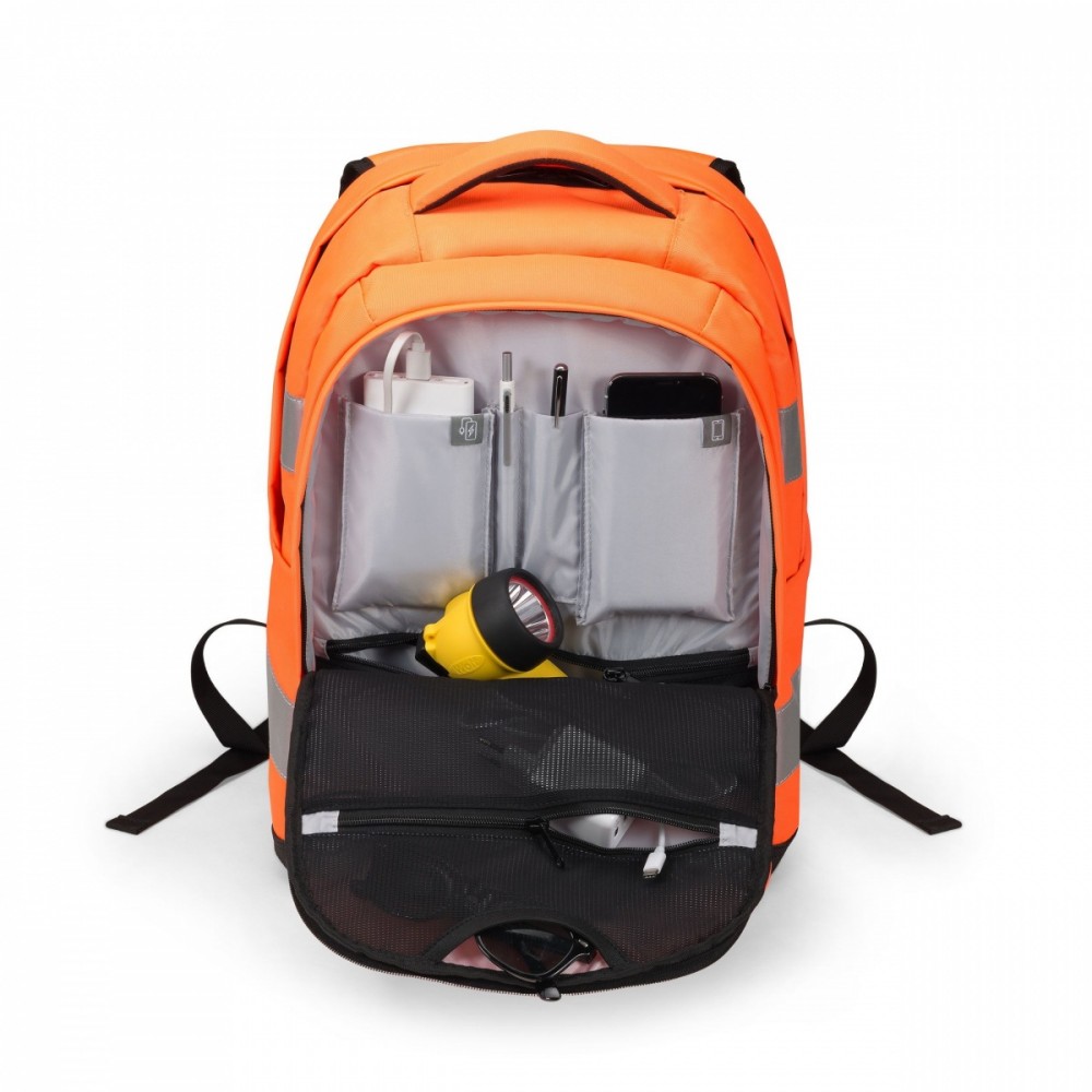 Plecak na laptopa 15.6 cali HI-VIS 25l pomarańczowy