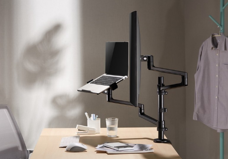 Uchwyt do monitora max 27'' i laptop do 17''