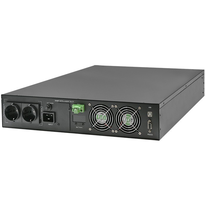 UPS for RACK 3kVA,3000W Power Factor 1.0,LCD