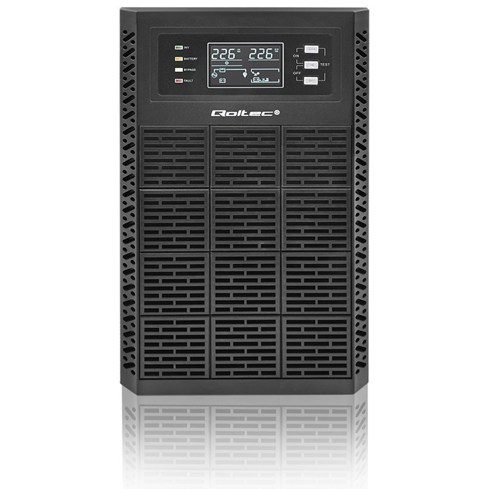 UPS 3kVA, 3000W, PF 1.0 LCD, EPO, USB, On line