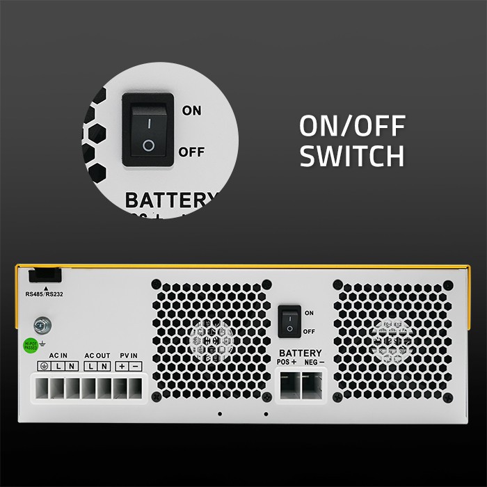 Solar inverter 6.2kVA Off Grid,120A,MPPT,LCD