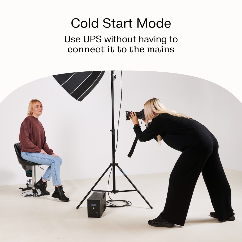 UPS power supply 1050W/1500VA pure sine