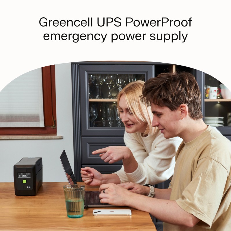 UPS power supply 480W/750VA pure sine