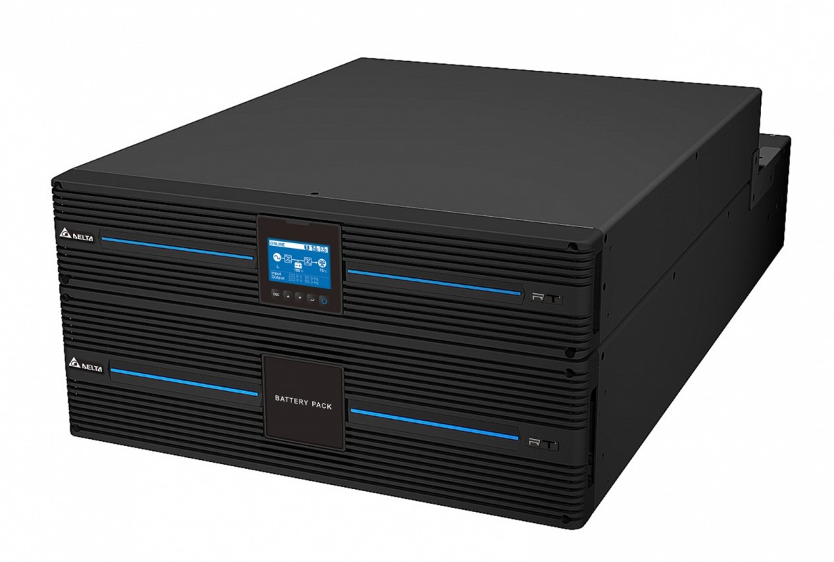 UPS UPS103R2RT0B035 Amplon RT-10K Standard; battery module 20x9Ah and bypass with distribution C13x6; C19x5