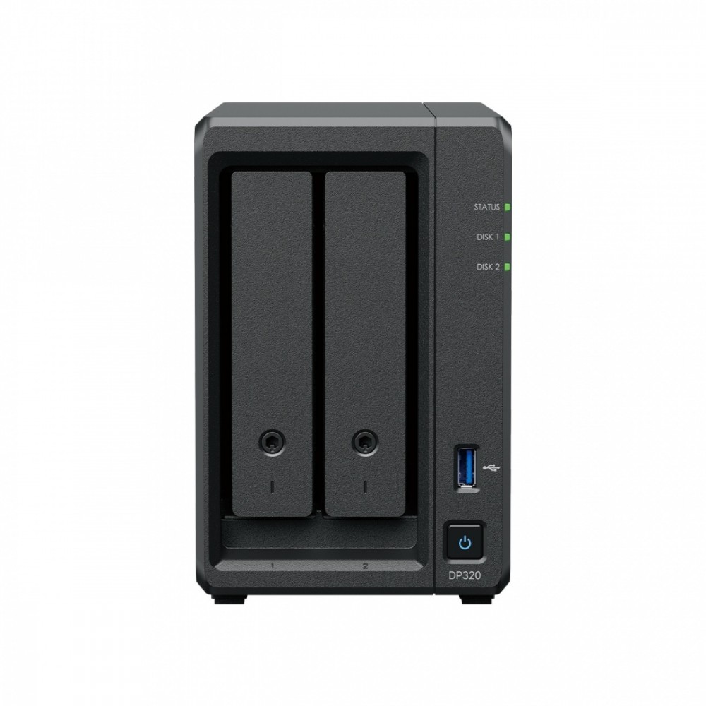 Server NAS DP320 AMD R1600 1x8GB 2x8TB 8GB RAM 3Y
