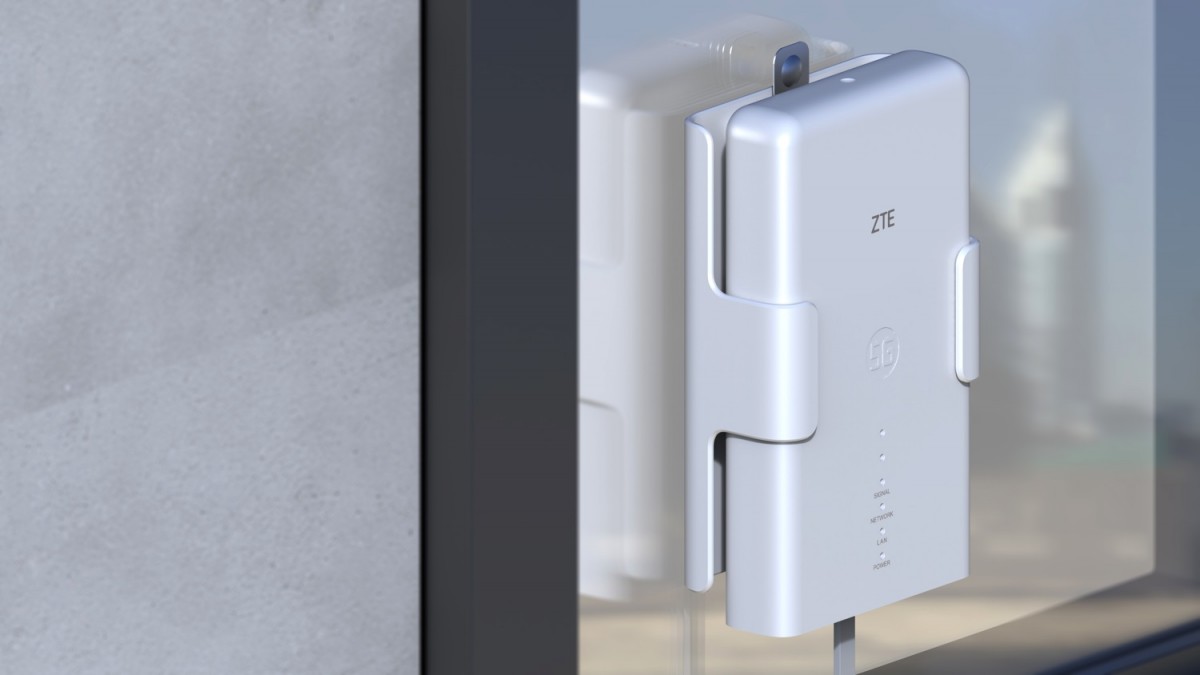 Router MC889 ODU 5G + zestaw do montażu na szybie Gecko Window Type