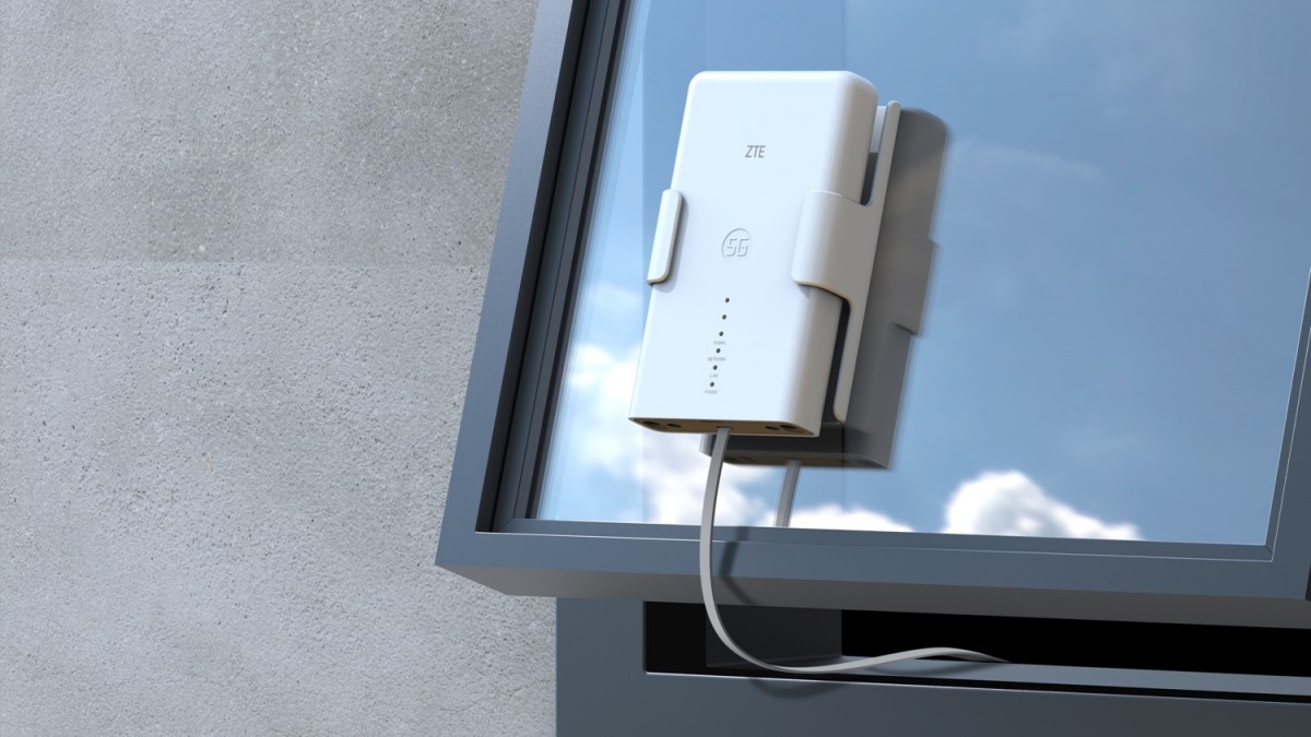 Router MC889 ODU 5G + zestaw do montażu na szybie Gecko Window Type