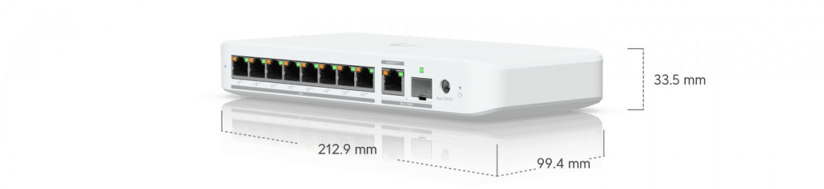 UBIQUITI UniFi Switch 8 PoE USW-Flex-2.5G-8-PoE