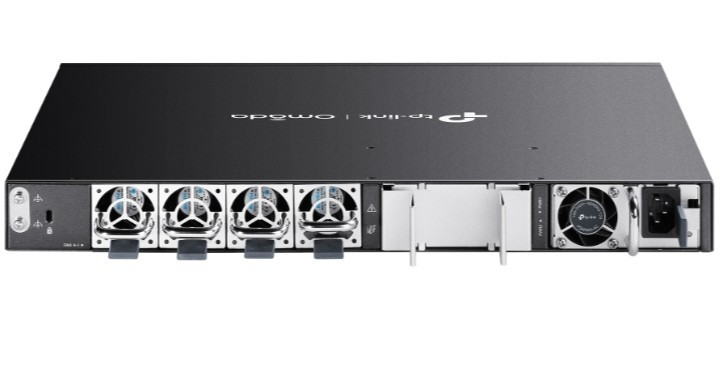 Switch Omada 48-Port Gb Stackable Lite L3 Managed with 4 PORT: 24× Gigabit RJ45 Ports, 4× 10G SFP+ Slots, RJ45/USB Type C Console Port SG6654XHP