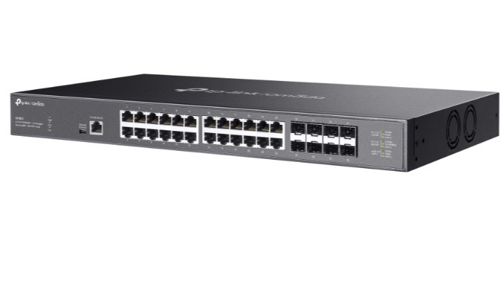 Managed Switch Omada 24-Port 10GBASE-T L2+ with 8 10GE SFP+ Slots SX3832