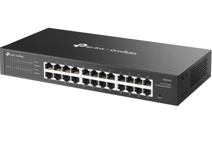 Omada 24-Port GB Easy Managed Switch PORT: 24× Gigabit RJ45 Ports | SP ES224G