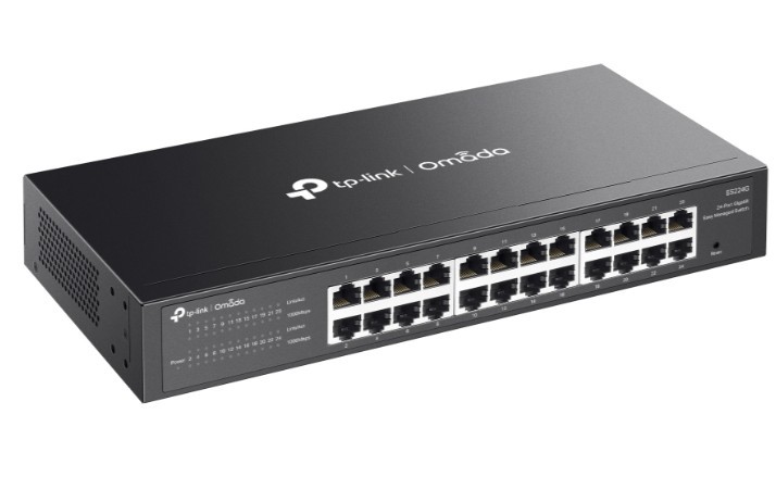 Omada 24-Port GB Easy Managed Switch PORT: 24× Gigabit RJ45 Ports | SP ES224G