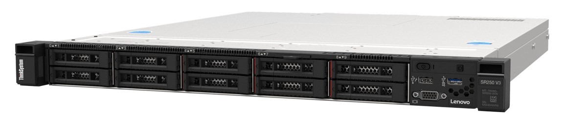 Server SR250v3 E-2436 6C/1x32GB/RAID 7DCLA00NEA
