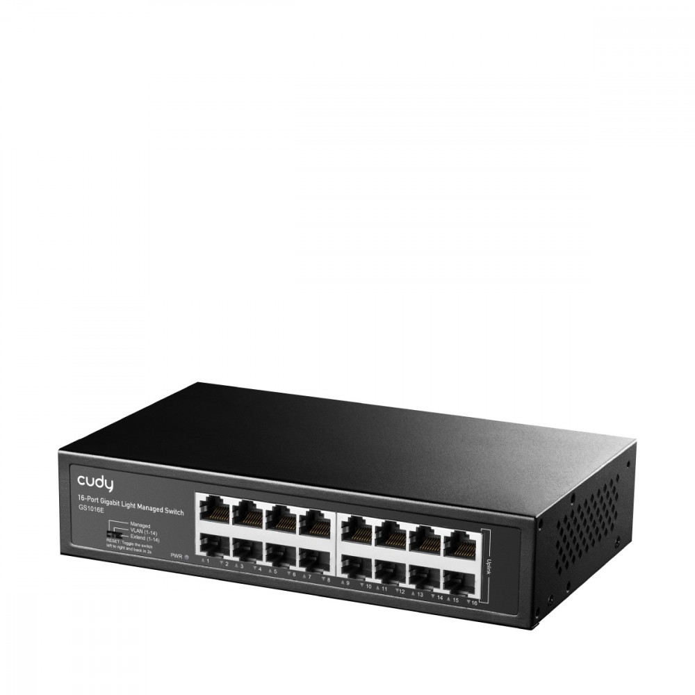 CUDY GS1016 16-Port Giggabit Light Mngd Switch