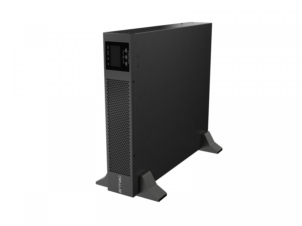 UPS On-Line Rack 3000VA - 8×IEC C13, USB-B, LCD, Metal Dust-Free Enclosure