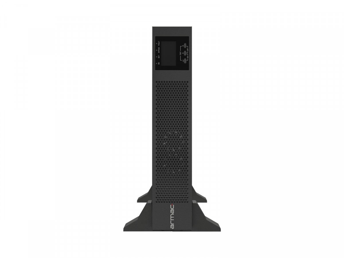 UPS On-Line Rack 3000VA - 8×IEC C13, USB-B, LCD, Metal Dust-Free Enclosure