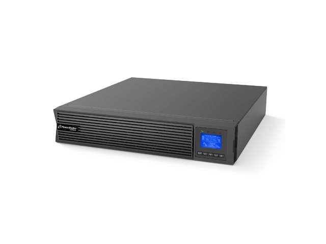 UPS On-Line Rack 1000VA 8xIEC C13 USB-B RS-232 LCD 2U